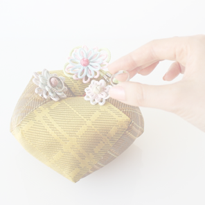 リングピロー おじゃみ 組紐 装苑 和婚 ブライダル