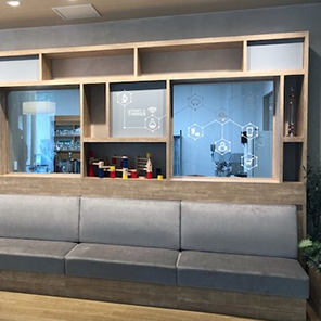 岩瀬コスファ 東京本社 エントランス