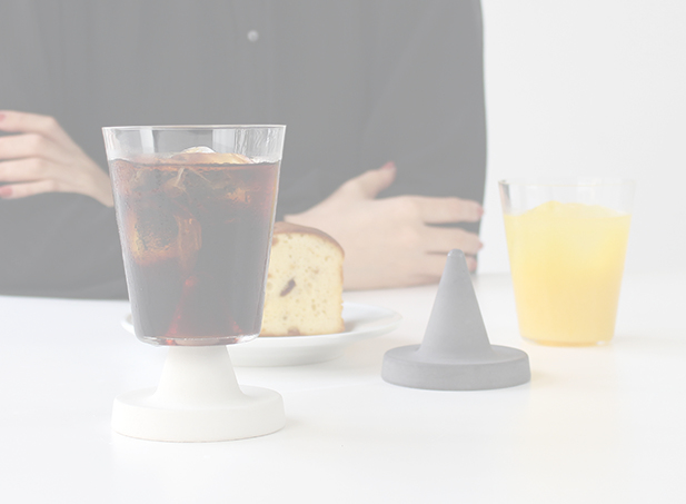 U& グラス コースター 凹凸 outotsu