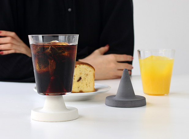 U& グラス コースター 凹凸 outotsu